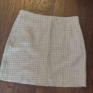 Classic Checkered Skirt